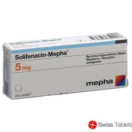Solifenacin Mepha Lactab 5mg 30 Stück buy online