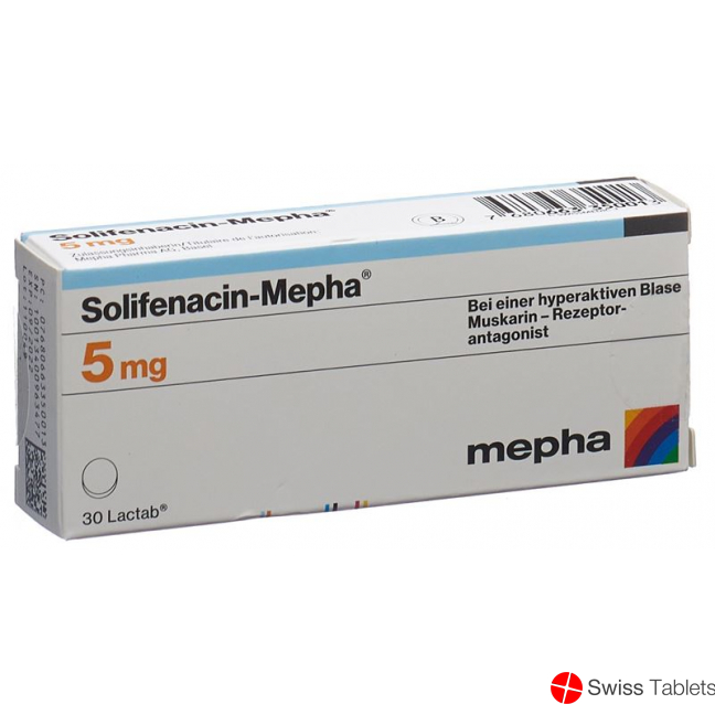 Solifenacin Mepha Lactab 5mg 30 Stück buy online