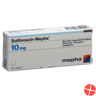 Solifenacin Mepha Lactab 10mg 30 Stück