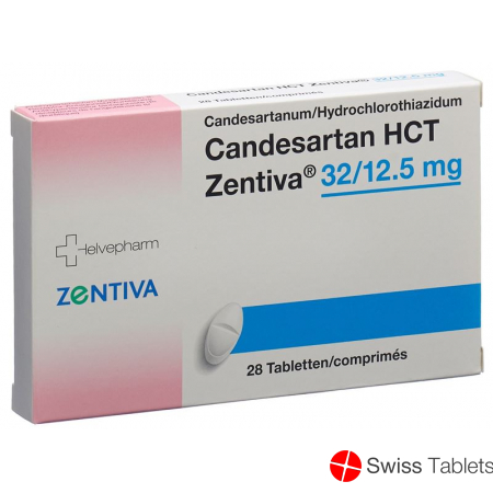 Candesartan HCT Zentiva Tabletten 32/12.5mg 28 Stück buy online