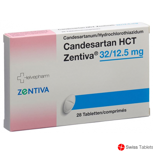 Candesartan HCT Zentiva Tabletten 32/12.5mg 28 Stück buy online