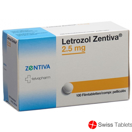 Letrozol Zentiva Filmtabletten 2.5mg 100 Stück buy online Letrozol Zentiva Filmtabletten 2.5mg 100 Stück buy online