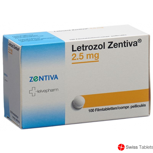 Letrozol Zentiva Filmtabletten 2.5mg 100 Stück buy online Letrozol Zentiva Filmtabletten 2.5mg 100 Stück buy online
