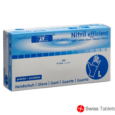 Gribi Untersuchungs-Handschuhe L Nitril Puderfrei Unsteril 100 Stück buy online