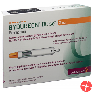 Bydureon Bcise Depot 2mg Autoinjektor 4 Stück