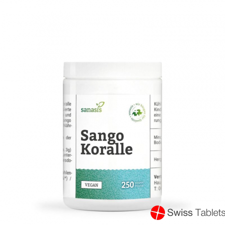 Sanasis Sango Koralle Pulver Vegan Dose 250g buy online