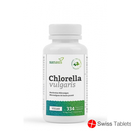 Sanasis Chlorella Vulgaris Tabletten Vegan Dose 100g buy online