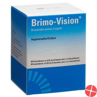 Brimo-vision Augentropfen 2mg/ml 60 Monodosen 0.35ml
