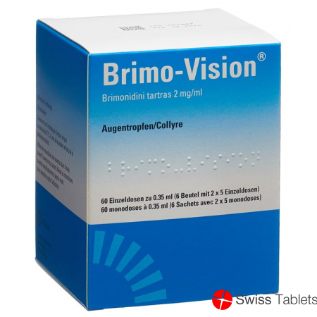 Brimo-vision Augentropfen 2mg/ml 60 Monodosen 0.35ml buy online
