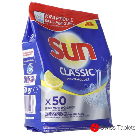Sun Geschirrspüler Pulver Refill Lemon 950g buy online