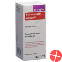Posaconazol Accord Suspension 40mg/ml Zum Einneh 105ml