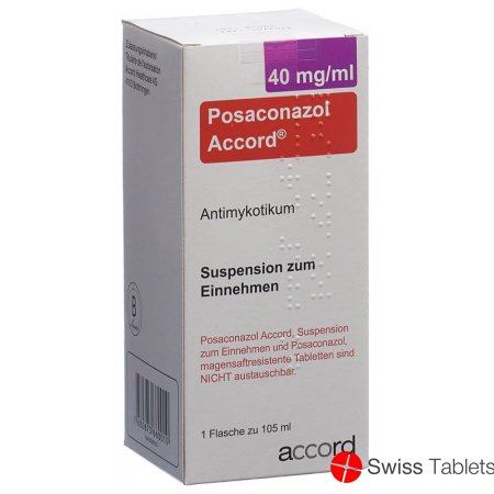 Posaconazol Accord Suspension 40mg/ml Zum Einneh 105ml buy online Posaconazol Accord Suspension 40mg/ml Zum Einneh 105ml buy online