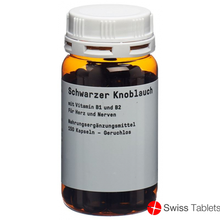 Naturage Schwarzer Knoblauch Kapseln Dose 150 Stück buy online