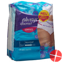 Always Discreet Inkontinenz Pants L Normal 7 pieces