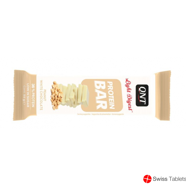 Qnt Light Digest Prot Bar Pean Wh Choco 55g buy online