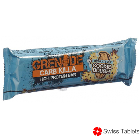 Grenade Carb Killa Bars Choco Chip Cookie Dou 60g buy online