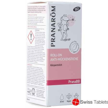 Pranarom Pranabb Roll-On Anti-mückensti Bio 30ml buy online