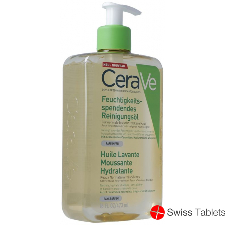 Cerave Moisture Foaming Cleansing Oil Dispenser 473ml buy online