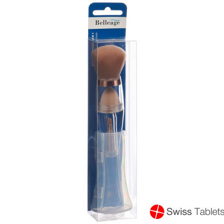 Belleage cosmetic brush 3in1 buy online
