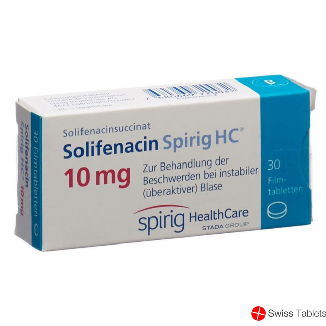 Solifenacin Spirig HC Filmtabletten 10mg 30 Stück buy online