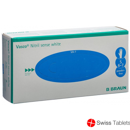 Vasco Nitril Sense S White 200 Stück buy online