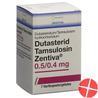 Dutasterid Tamsulosin Zentiva 0.5/0.4mg Flasche 7 Stück