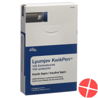 Lyumjev Kwikpen Injektionslösung 100 Ie/ml 5 Fertpen 3ml