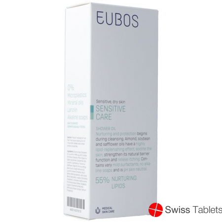 Eubos Sensitive Shower Oil F 200ml buy online