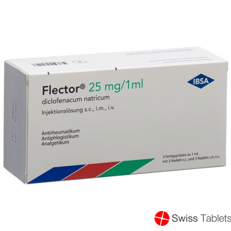 Flector 25mg/1ml Fertigspritze S.c./i.m./i.v. 3 Stück buy online