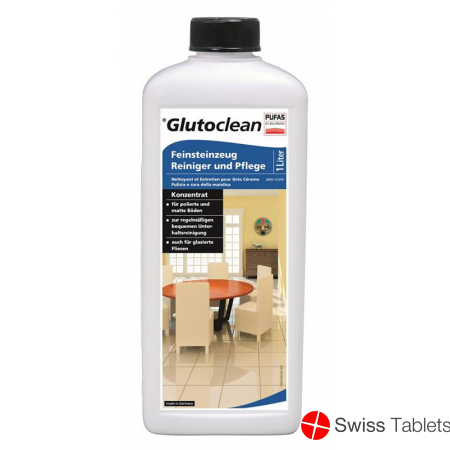 Glutoclean Feinsteinzeug Reiniger Flasche 1L buy online