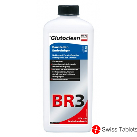 Glutoclean Baustellen-Endreiniger Br3 Flasche 1L buy online