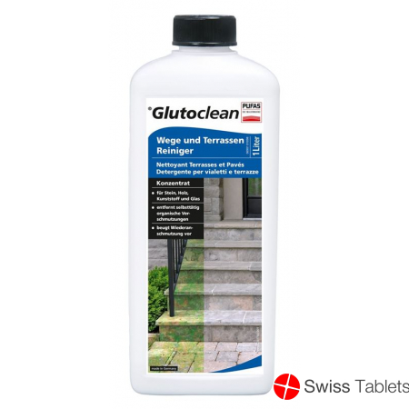 Glutoclean Wege + Terrassen Reiniger Flasche 1L buy online