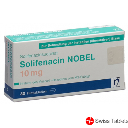 Solifenacin Nobel Filmtabletten 10mg 30 Stück buy online