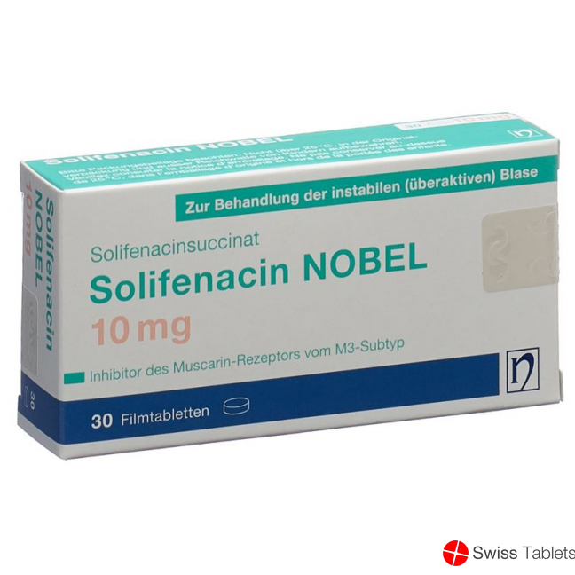 Solifenacin Nobel Filmtabletten 10mg 30 Stück buy online