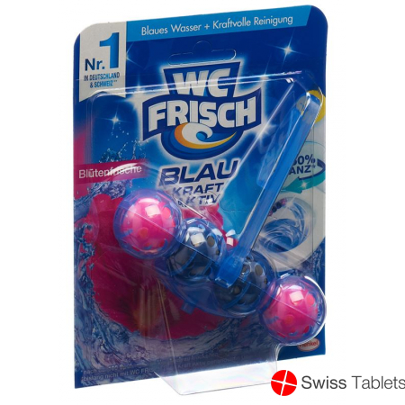 WC-frisch Kraft-Activ Blauspüler Blütenfri 50g buy online