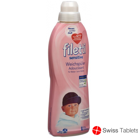 Filetti Sensitive Weichspüler 36 Wg Flasche 0.9L buy online