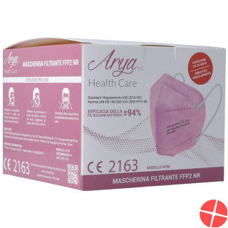 Arya Respirator FFP2 Pink Box 25 pieces