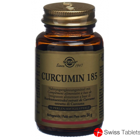 Solgar Curcumin 185 Perlen (neu) Flasche 30 Stück buy online