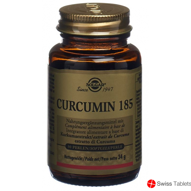 Solgar Curcumin 185 Perlen (neu) Flasche 30 Stück buy online