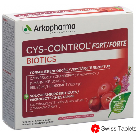 Cys-control Forte Biotics Beutel 15 Stück buy online