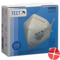 Tect Folding mask without valve 10 pieces Tect Folding mask without valve 10 pieces