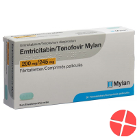Emtricitabin Tenof Mylan Filmtabletten 200/245mg 30 Stück