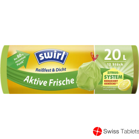 Swirl Activ-Fresh Müllbeutel 20L 12 Stück buy online