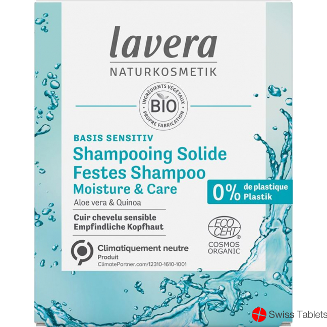 Lavera Festes Shampoo Mois&care Basis Sens 50g buy online
