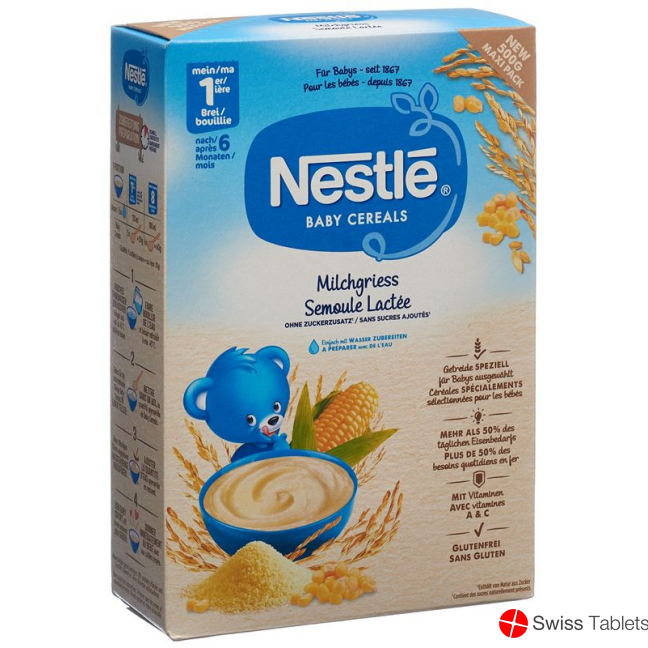 Nestle Baby Cereals Milchgriess 500g buy online