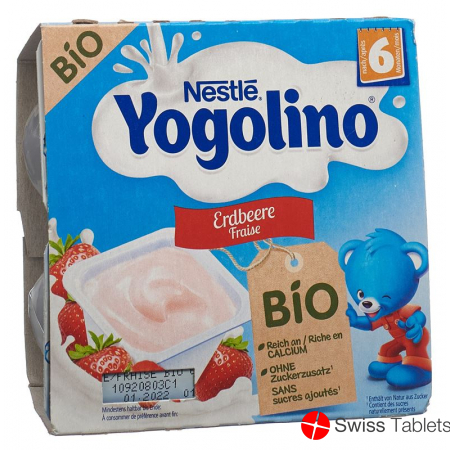 Nestle Yogolino Bio Erdbeer 90g buy online
