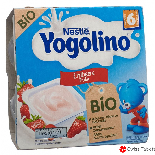 Nestle Yogolino Bio Erdbeer 90g buy online