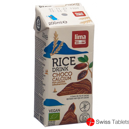 Lima Schoko-Reis Drink mit Calcium Tetra 200ml buy online