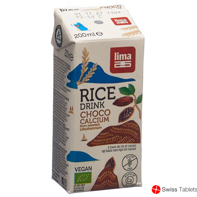 Lima Schoko-Reis Drink mit Calcium Tetra 200ml buy online