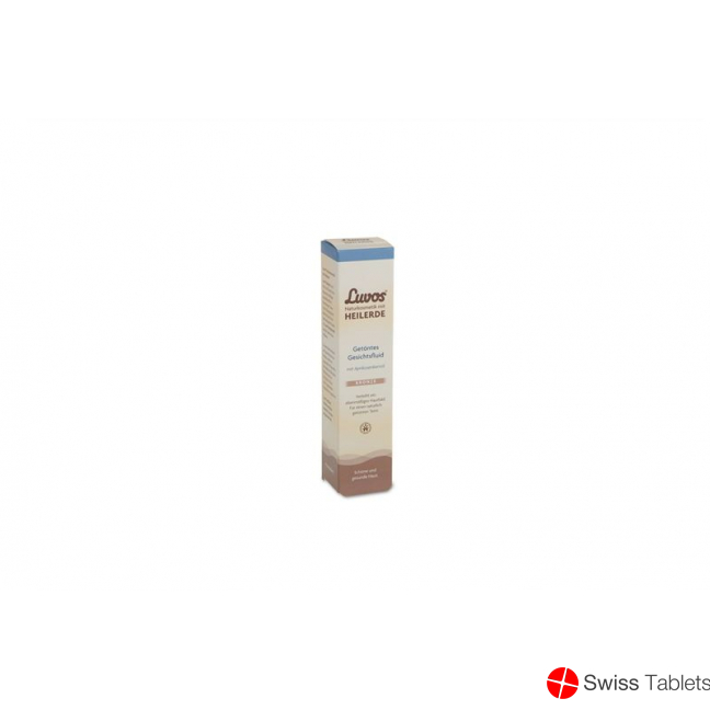 Luvos Getoentes Gesichtsfluid Bronze Heilerde 50 M buy online